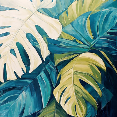 Jungle Abstract Canvas